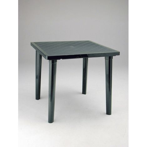Tavolo Nettuno Cm 80 x 80X72 H Colore Verde
