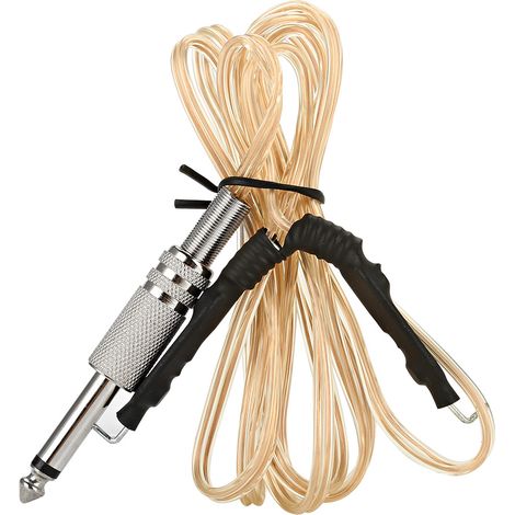 Câble d'alimentation en silicone souple et résistant pour machine à tatouage (1/5)