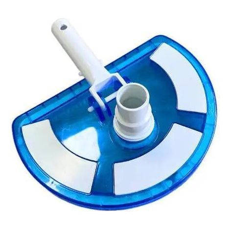 Tête d’aspiration transparente semi-circulaire – Rotation à 360° avec brosse – Nettoyage manuel efficace des parois et fond (1/5)
