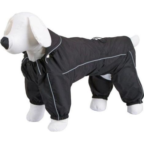 KERBL Manteau de pluie impérméable Manchester L- 50 cm - Noir (1/5)