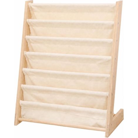 Green Bookshelf, Stable Fabric Book Holder, Paperback Book Rack, Storage Unit (1/5)