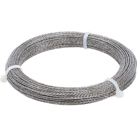 BGS alambre trenzado de corte de parabrisas 25 m - 8583