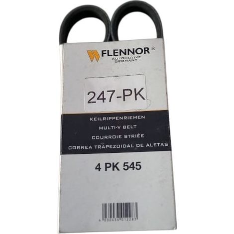4pk545 cinghia poly-v alternatore servizi marca flennor (1/5)