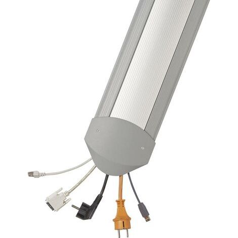 Embout d'extrémité gris clair Serpa ELB15 5.02086.7042 Longueur 130 mm 2 pc(s) W908961 (1/2)