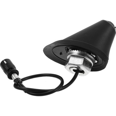 Base pour Autoradio et Compatibilité Polyvalente Antenne en Plastique Noir avec Installation Facile Accessoire Électronique Voiture pour Radio de Voiture (1/5)