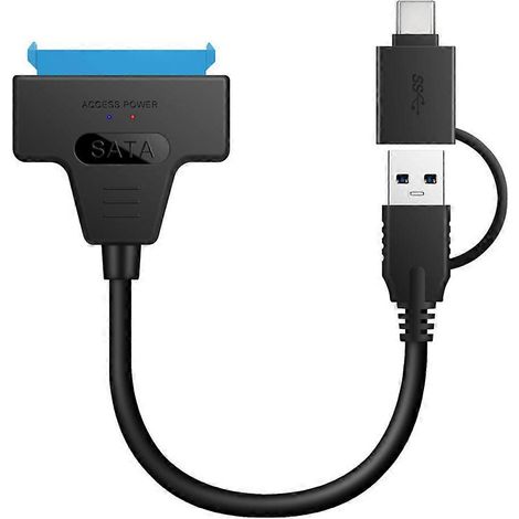 Adaptateur de câble pour lecteur/convertisseur de disque dur externe HDD/SSD 2,5" (1/5)