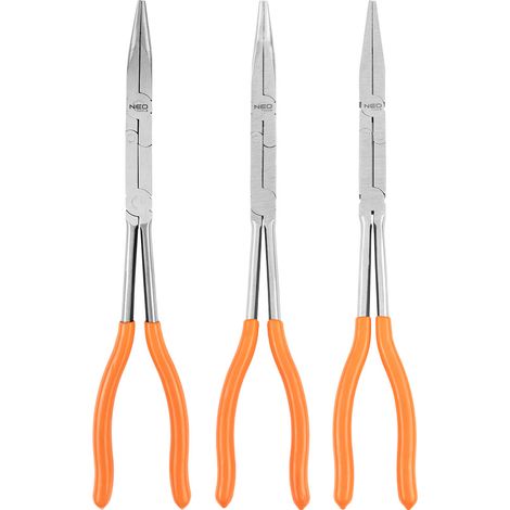 Set di 3 pinze a doppia articolazione CRV (1/5)
