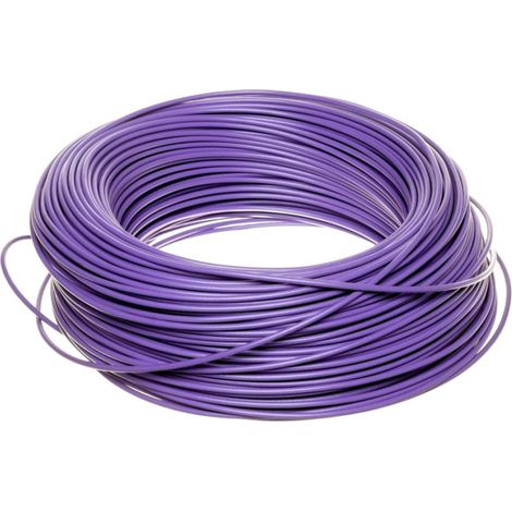 Cable de instalación H05VK LgY 1 morado 100m