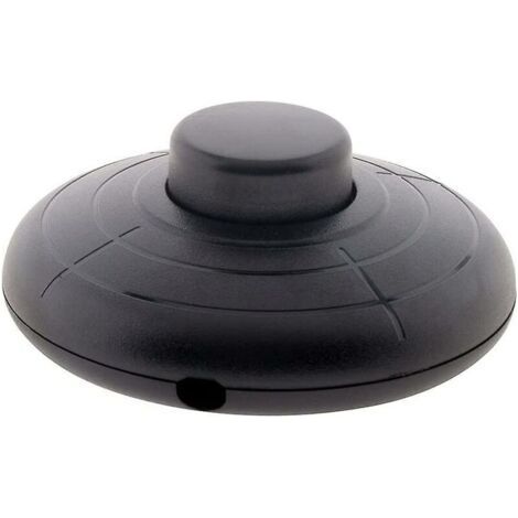Foot switch for light fixture - Black (1/4)