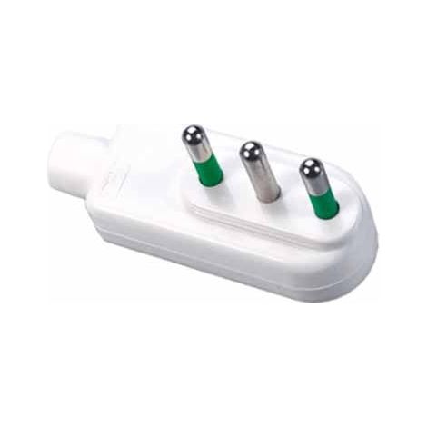 Fanton fiche à angle droit italienne 2X16A+E blanc 80040 (1/3)