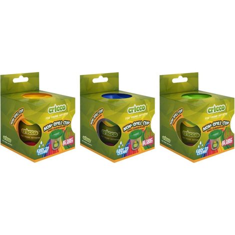 Vaso antiderrame para pintar Cricco con cierre