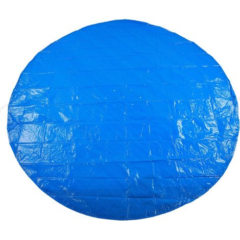 Couverture de piscine ronde en PE, imperméable et résistante à la pluie et à la poussière, diamètre 280 cm (1/4)