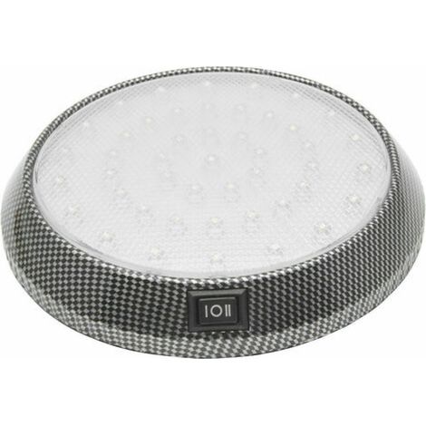 2 plafonnier intérieur, 46 LED, 12 V, blanc, pour voiture camionnette camion (1/5)