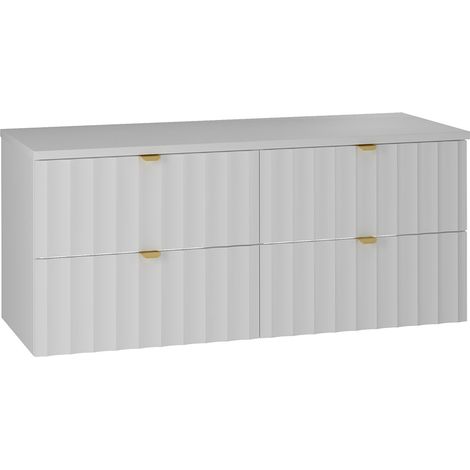 Mobile bagno senza lavabo Lexa bianco 120cm (1/5)