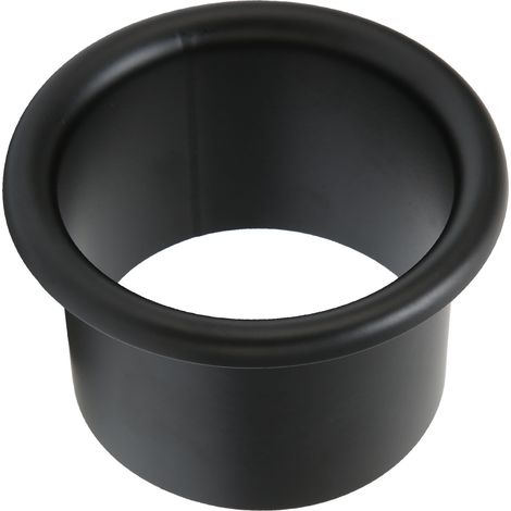 Support de sèche-cheveux en acier inoxydable antirouille, salle de bain/htel, noir (1/5)