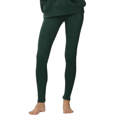 Bequeme Damenleggings für jeden Tag, Grün (1/3)