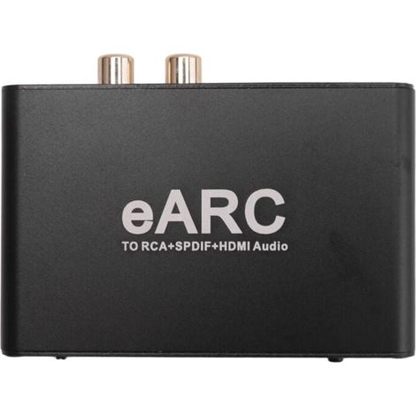 Adattatore convertitore estrattore audio 192 kHz compatibile con EARC ARC DTS Atmos AC3 (1/4)