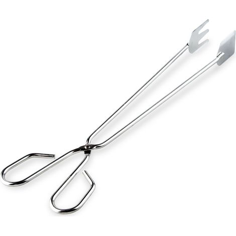 Fleischzange aus Edelstahl 34 cm