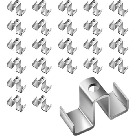 Saddle ClipLot De 25 Attaches Pour Grillage Mtallique (1/5)