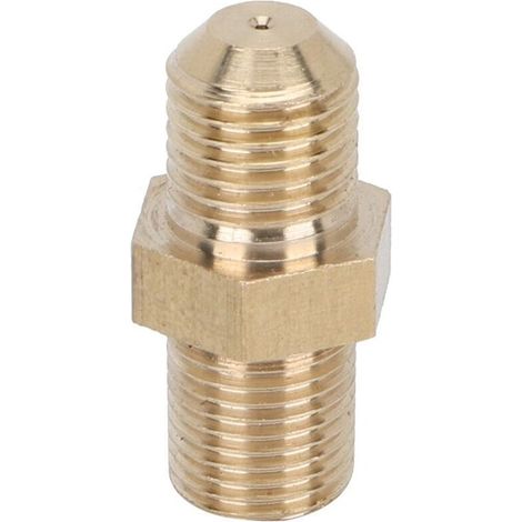 Restricteur turbo résistant à la corrosion, avec raccord adaptateur de restricteur de 1,0 mm, pour roulement à billes GT28 GT30 GT35.