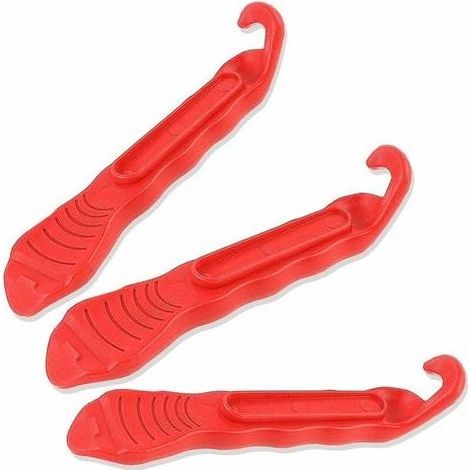 Demonte Pneus Vélo - Levier en Plastique Durci de Qualité Supérieure pour Réparer le Velo - Nécessaire d'outillage pour Cycliste de Route - Ensemble (1/5)