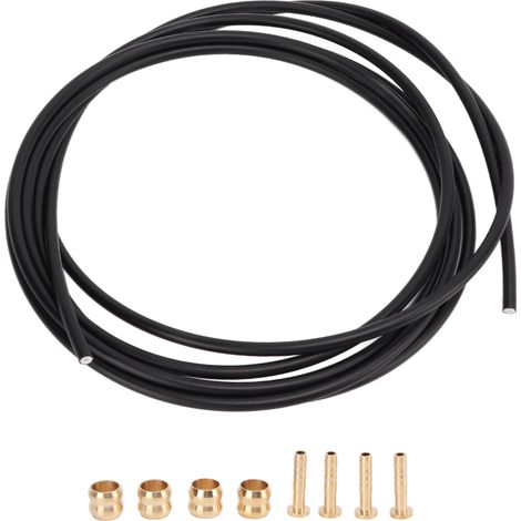 Convient aux kits de freins de vélo, durite de frein de 5 mm, avec aiguille et embout olive, compatible avec les VTT et les vélos de route en général. (1/5)