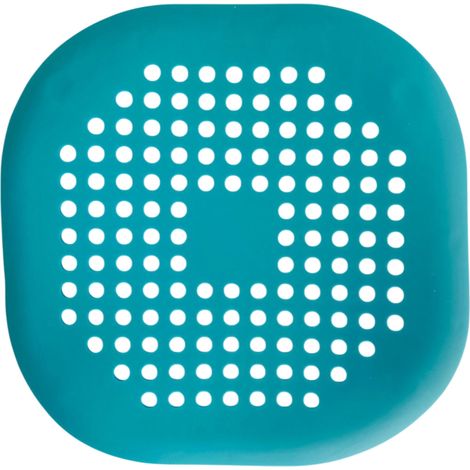 Couvercle de siphon de sol en silicone anti-obstruction pour lavabo, filtre anti-cheveux pour siphon de salle de bain, filtre d'égout (1/5)