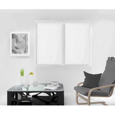 Noemie Brise bise, Polyester, Blanc, par Soleil d'ocre - 60 x 120 cm