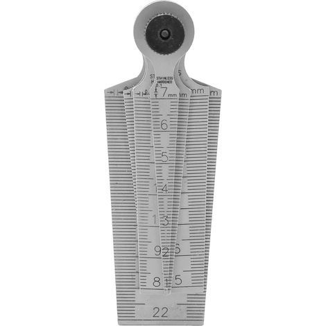 Gauge conique, métrique du feeler 1 29 mm concepteurs en acier inoxydable Ingénieurs Taille pour l'espace de mesure