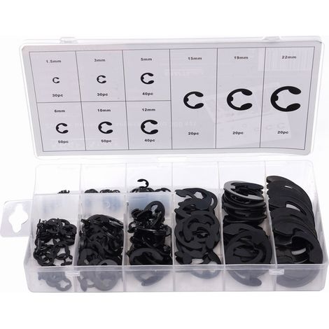 E-Clips Sicherungsring-Montagesatz 300 Stück KD10484 (1/5)