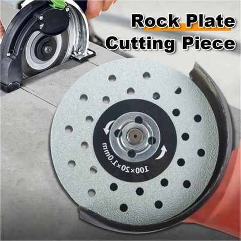 Lame de coupe 4 pouces / 100 mm, disque de coupe pour dalles diamantées poreuses, lame de scie multi-usages conforme (1/5)