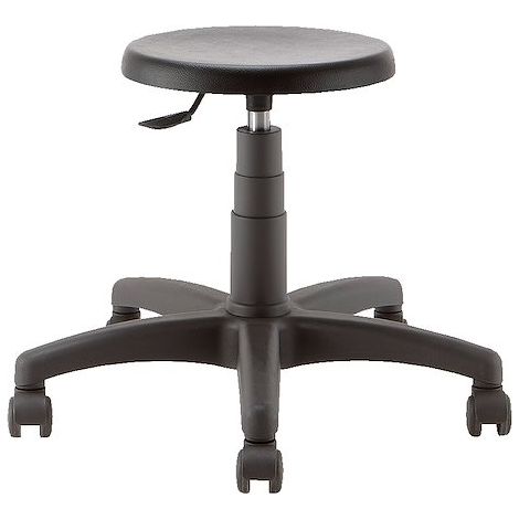Tabouret technique assis-debout à roulettes - Maxiburo