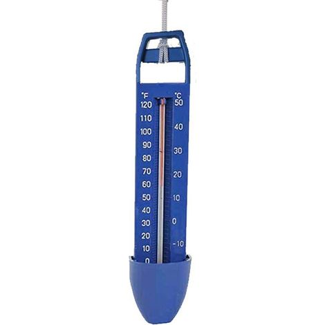 Schwimmbadthermometer Blau - 24 cm (024387)