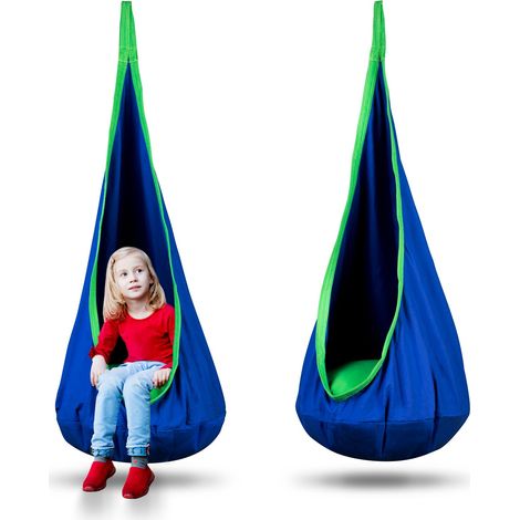 Silla colgante Cocoon Neo-Sport azul (1/5)