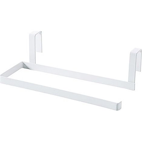 Support Pour Essuie-Tout - En Acier Inoxydable - À Fixer Sous Armoire Ou Sur Porte - Dimensions 23,5 x 12 x 17 cm - 1 Pièce (1/5)
