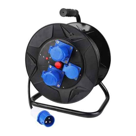 ENROLLADOR DE CABLE INDUSTRIAL CARDINALE 25 m