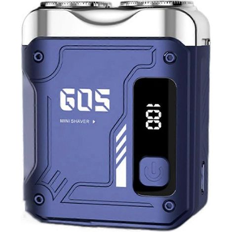 Rasoir électrique pour homme, style mécanique, compact et puissant, portable, pour un rasage ultra-précis en toutes circonstances. (1/5)