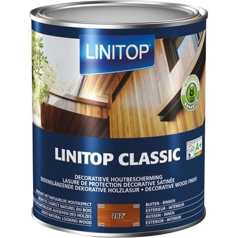 Durieu Linitop Classic Lasure Satin 2,5l Teck - Linitop