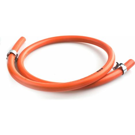 MANGUERA BUTANO 1,5MT-2 ABRAZADERAS - ALFA DYSER