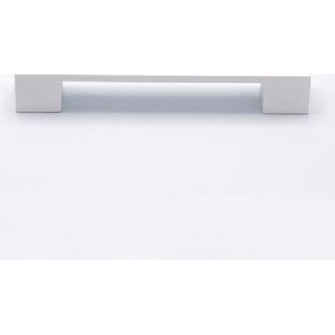 Maniglia Pvc Cucina Cook bianca interasse 128mm lunga 165mm