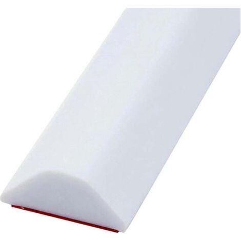 Bouchon d'eau pliable pour douche – Barrière anti-inondation en caoutchouc – Longueur 1m – Flexible et imperméable – Séparation humide et sèche (1/4)