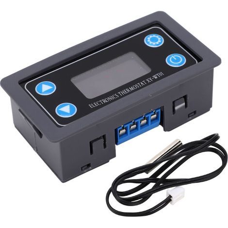 Module de contrôleur de température numérique LCD, alarme sonore et visuelle, Transmission de données, Thermostat électrique 250vac (1/5)