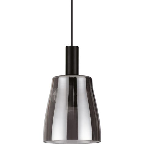Sospensione Moderna Coco-3 Metallo Fumè Led 7W 3000K Luce Calda (1/2)