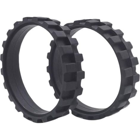 PNEUS Roues pour IROBOT ROOMBA séries 500, 600, 700, 800 et 900 (Pack 2 unités) Antidérapant, adhérence exceptionnelle et montage facile (1/4)