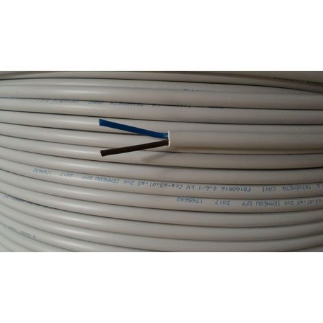 Cavi al metro cavo fg16or16 multipolare fg16 2 conduttori da 6mmq senza giallo verde fg7-2x6 fg16or16-2x6