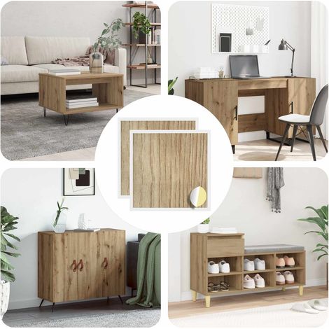 Selbstklebende Schraubenabdeckung 2 pcs Artisan-Eiche
