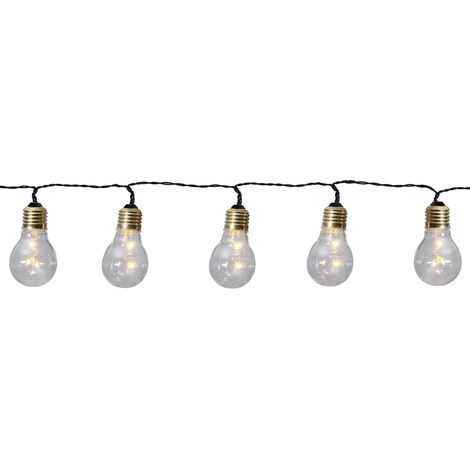 LED-Lichterkette "Glow Battery", 5 teilig, klar (1/5)