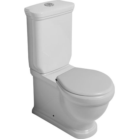 Water Ethos monoblocco con cassetta di scarico cm. 68x38 bianco