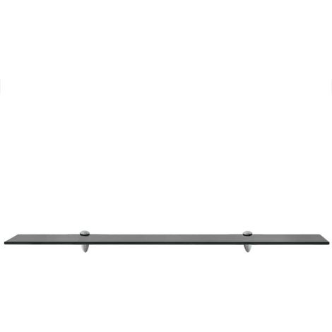 Mensola  Scaffale  Ripiano Galleggiante in Vetro 90x20 cm 8 mm (1/5)
