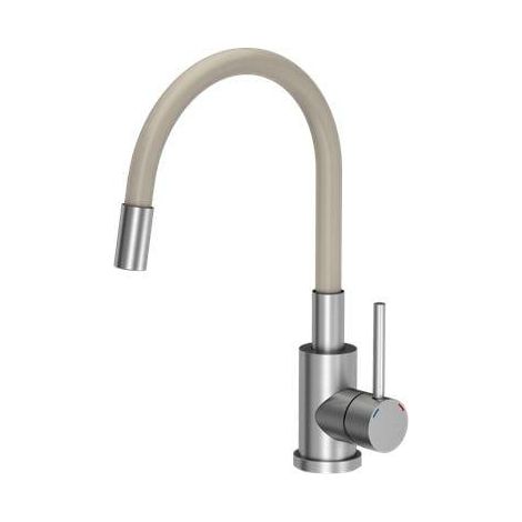 Steiner Quadron Maggie set di pentole beige in acciaio inossidabile